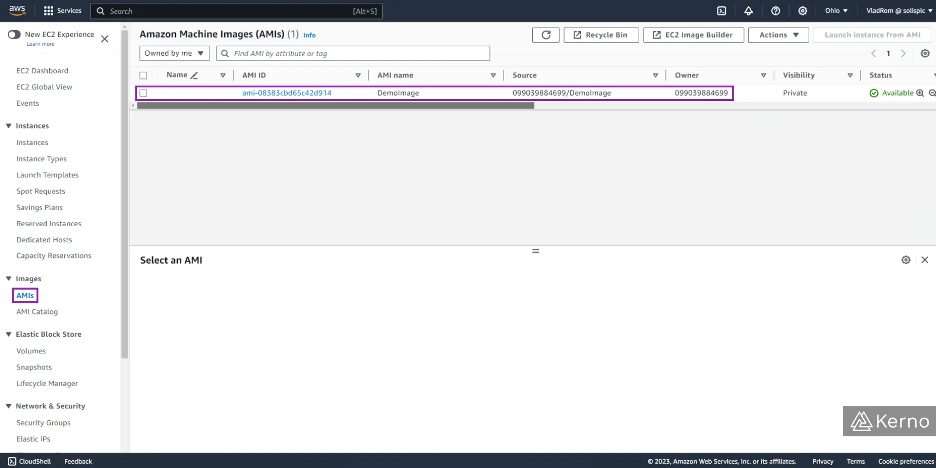 Figure 5.1 - Understanding AWS AMI - Amazon Machine Image | AWS AMI Listing in EC2 Dashboard