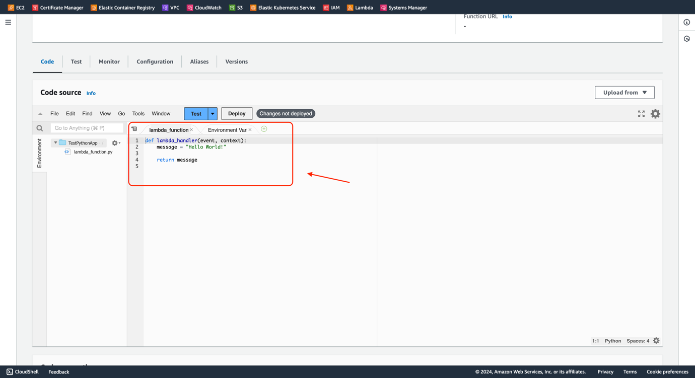 Figure 18 - Jira Automation AWS SSM | Python App