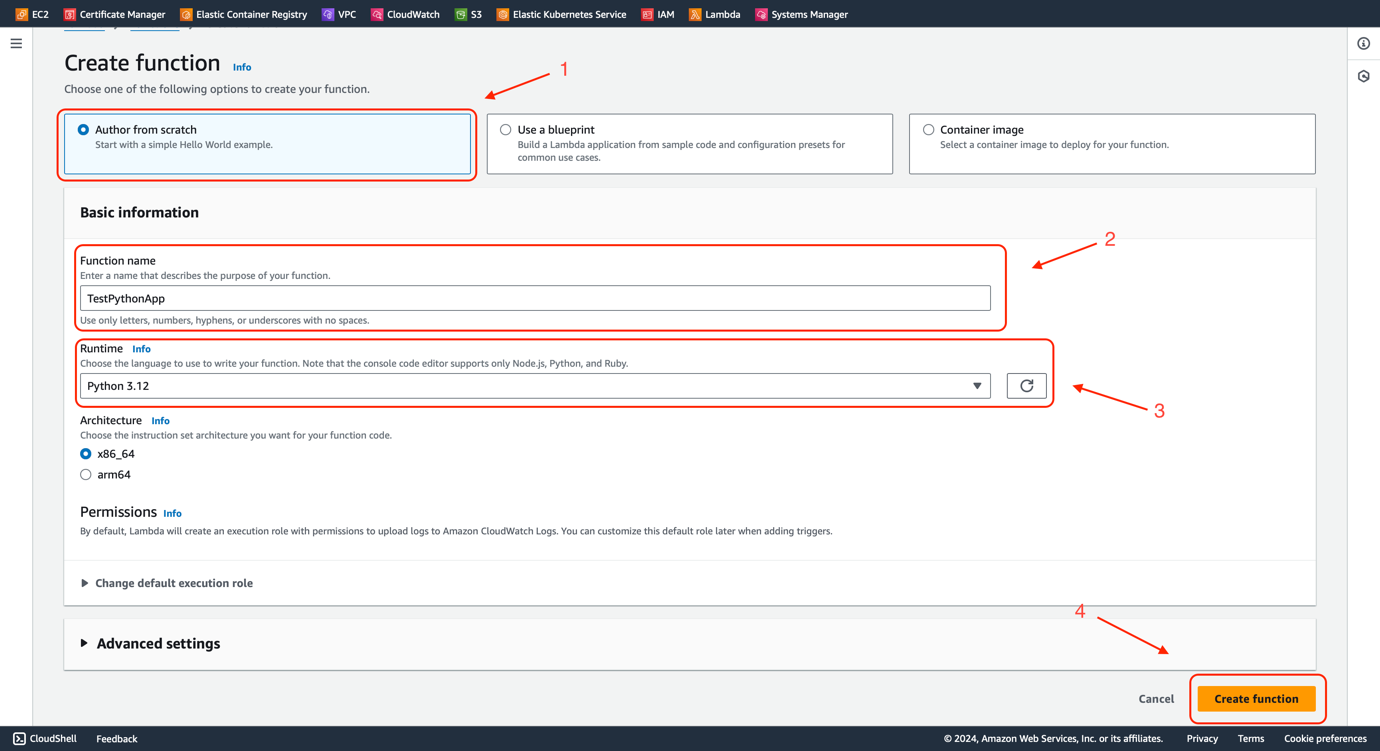 Figure 16 - Jira Automation AWS SSM | Deploying an AWS Lambda Function